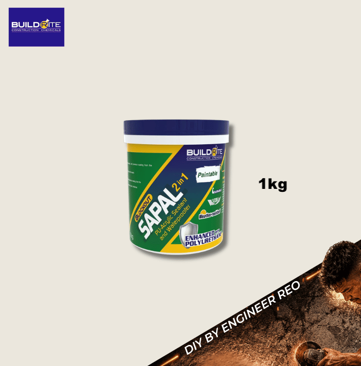 SAPAL 2 IN 1 - PU-Acrylic Sealant and Waterproofer 4KG