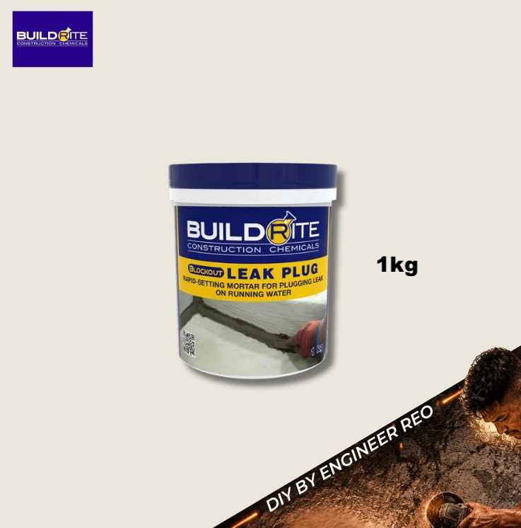LEAK PLUG - Rapid-Setting Mortar for Plugging Leak 1kg, 4kg, 25kg