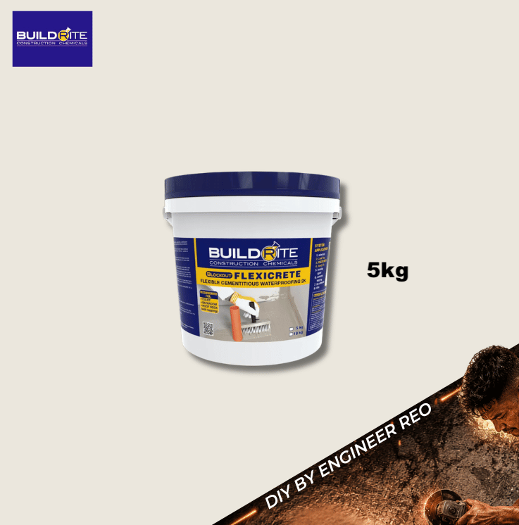 FLEXICRETE - Flexible Cementetious Waterproofer 5kg, 18kg