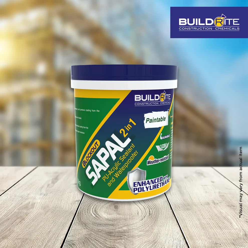 SAPAL 2 IN 1 - PU-Acrylic Sealant and Waterproofer 1KG