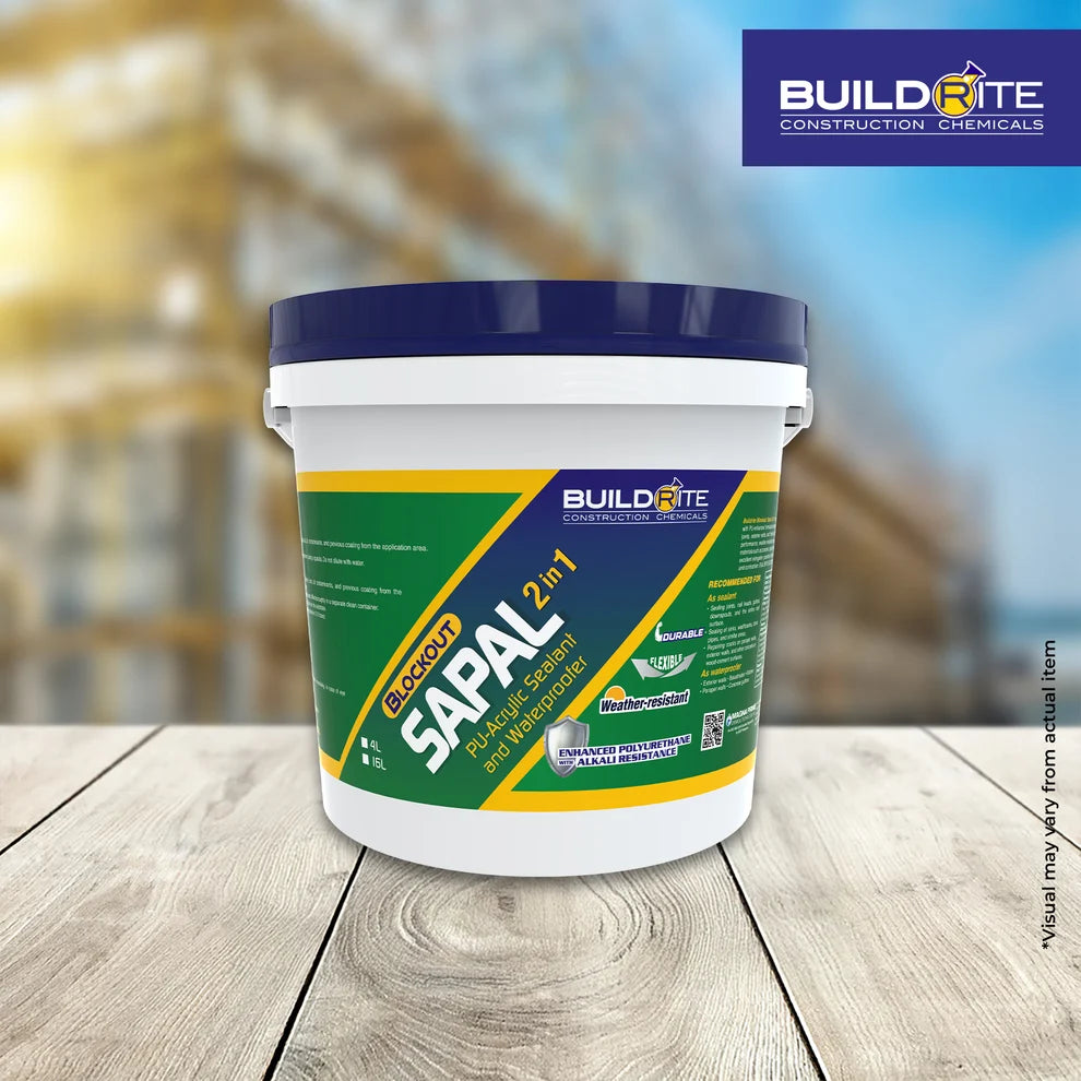 SAPAL 2 IN 1 - PU-Acrylic Sealant and Waterproofer 4KG